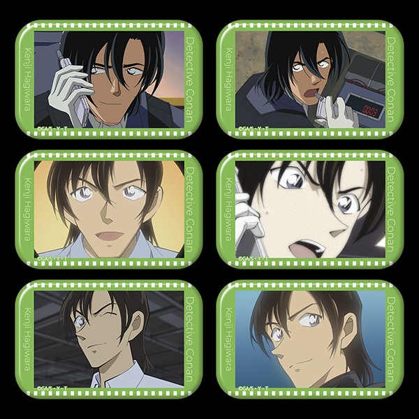 名探偵コナン スクエア缶バッジコレクション／萩原研二ver.